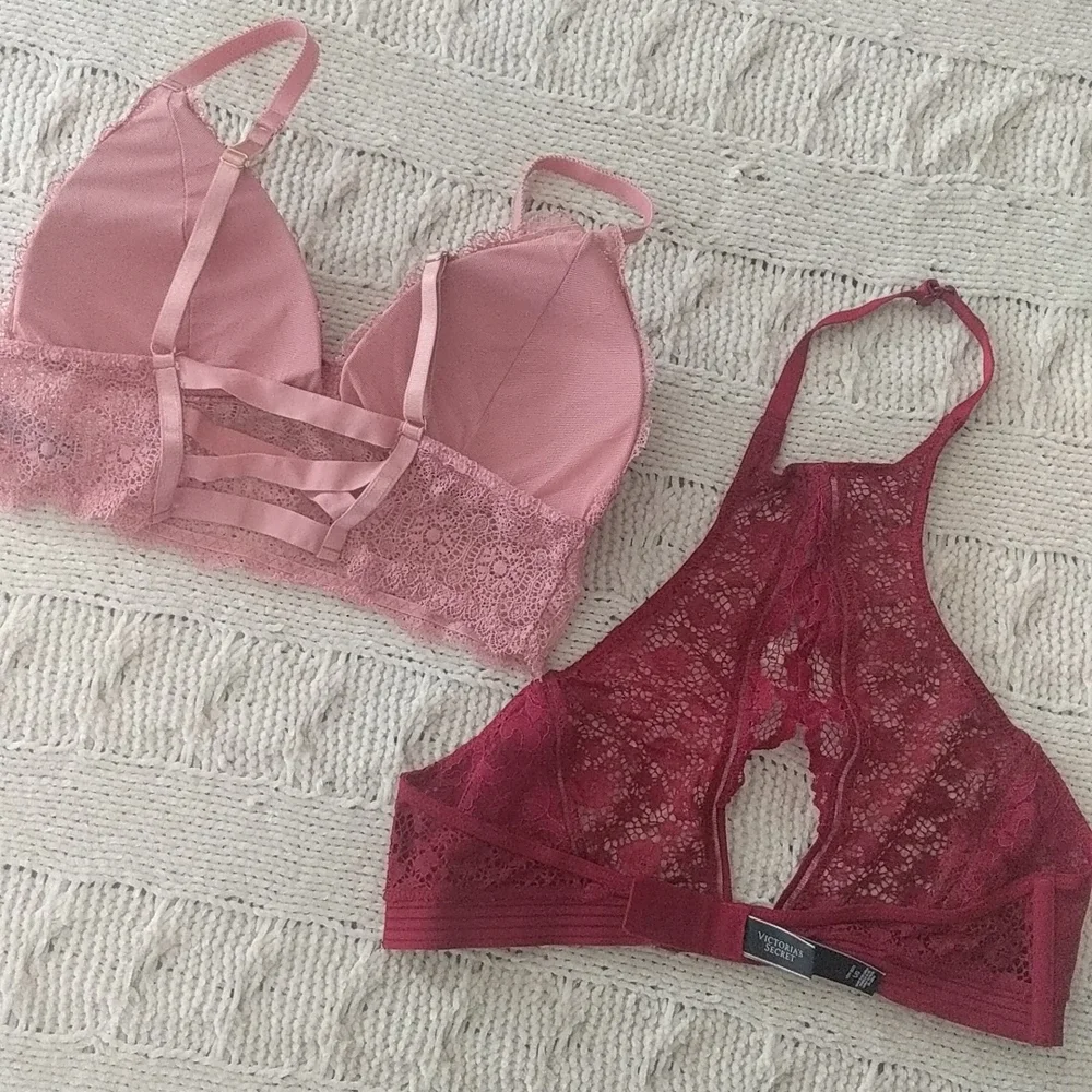 NWOT bundle Lot of two bralettes, size large - Picture 3 of 3